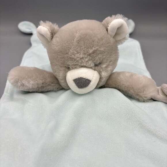 Carter's Bear Lovey Security Blanket Plush Pacifier Holder - Picture 2 of 6